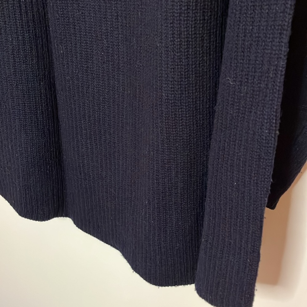 LOFT navy tunic sweater - Picture 7 of 10
